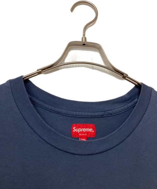 SUPREME（シュプリーム）SUPREME (シュプリーム) 半袖Tシャツ ネイビー サイズ:XXLの古着・服飾アイテム