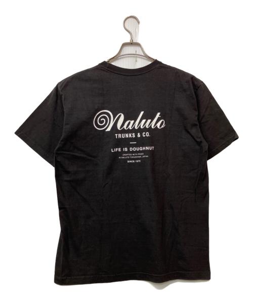 naluto TRUNKS&Co.（ナルトトランクス）naluto TRUNKS&Co. (ナルトトランクス) プリントTシャツ チャコールグレー サイズ:Lの古着・服飾アイテム