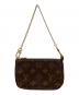 LOUIS VUITTON (ルイ ヴィトン) ミニ・ポシェット・アクセソワール　ポシェット ブラウン：60000円