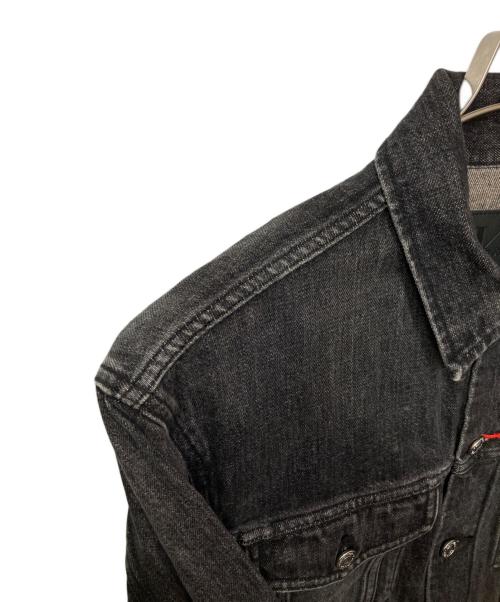 Calvin Klein Jeans（カルバンクラインジーンズ）Calvin Klein Jeans (カルバンクラインジーンズ) デニムジャケット ブラック サイズ:Sの古着・服飾アイテム