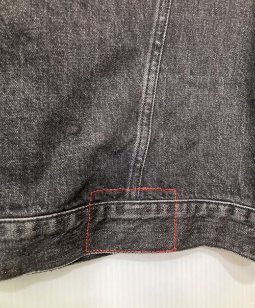 Calvin Klein Jeans（カルバンクラインジーンズ）Calvin Klein Jeans (カルバンクラインジーンズ) デニムジャケット ブラック サイズ:Sの古着・服飾アイテム