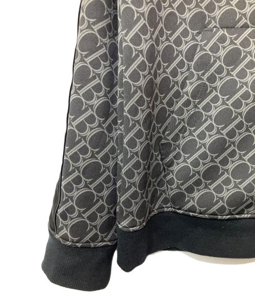 BLACK LABEL CRESTBRIDGE（ブラックレーベル クレストブリッジ）BLACK LABEL CRESTBRIDGE (ブラックレーベル クレストブリッジ) ジップパーカー ブラック サイズ:Lの古着・服飾アイテム