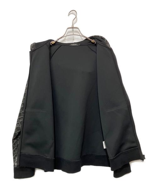 BLACK LABEL CRESTBRIDGE（ブラックレーベル クレストブリッジ）BLACK LABEL CRESTBRIDGE (ブラックレーベル クレストブリッジ) ジップパーカー ブラック サイズ:Lの古着・服飾アイテム