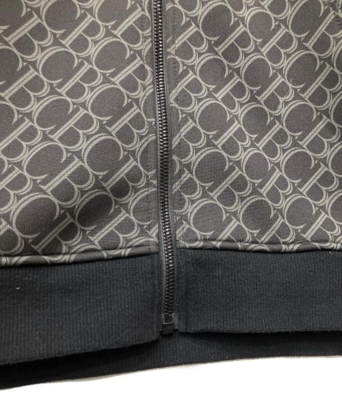 BLACK LABEL CRESTBRIDGE（ブラックレーベル クレストブリッジ）BLACK LABEL CRESTBRIDGE (ブラックレーベル クレストブリッジ) ジップパーカー ブラック サイズ:Lの古着・服飾アイテム