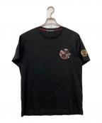 BLACK LABEL CRESTBRIDGEブラックレーベル クレストブリッジ）の古着「半袖Tシャツ」｜ブラック