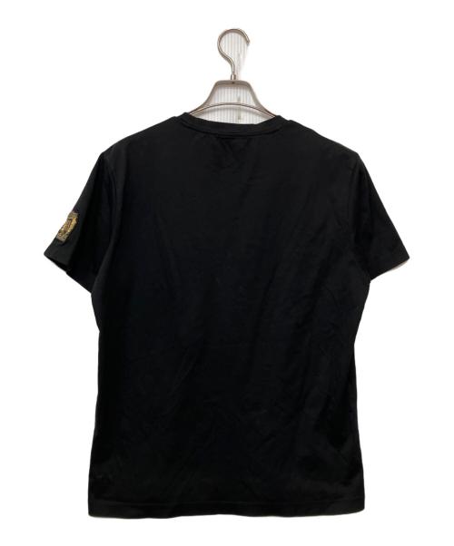 BLACK LABEL CRESTBRIDGE（ブラックレーベル クレストブリッジ）BLACK LABEL CRESTBRIDGE (ブラックレーベル クレストブリッジ) 半袖Tシャツ ブラック サイズ:Mの古着・服飾アイテム
