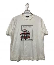 BLACK LABEL CRESTBRIDGE（ブラックレーベル クレストブリッジ）の古着「プリントTシャツ」｜ホワイト