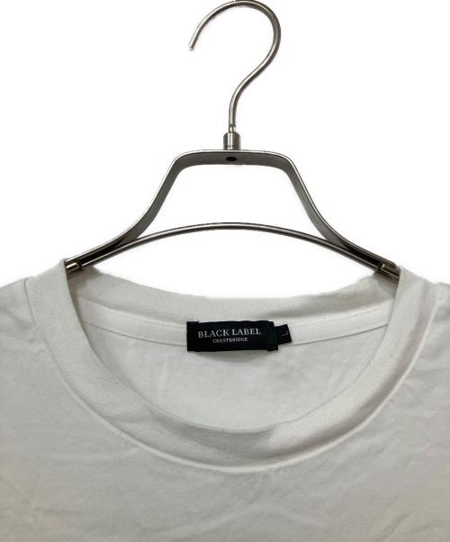 BLACK LABEL CRESTBRIDGE（ブラックレーベル クレストブリッジ）BLACK LABEL CRESTBRIDGE (ブラックレーベル クレストブリッジ) プリントTシャツ ホワイト サイズ:Lの古着・服飾アイテム