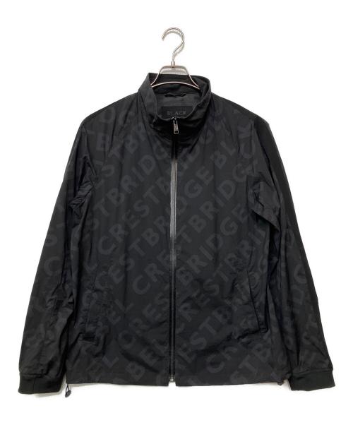 BLACK LABEL CRESTBRIDGE（ブラックレーベル クレストブリッジ）BLACK LABEL CRESTBRIDGE (ブラックレーベル クレストブリッジ) ナイロンジャケット ブラック サイズ:Lの古着・服飾アイテム
