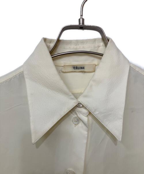CELINE（セリーヌ）CELINE (セリーヌ) シャツ ホワイト サイズ:XSの古着・服飾アイテム