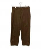 DESCENDANTディセンダント）の古着「DC-6 WIDE」｜ブラウン