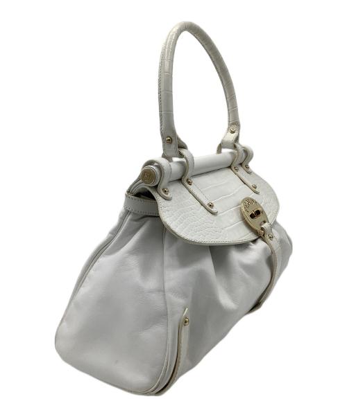 FENDI（フェンディ）FENDI (フェンディ) ボルサマジック　ハンドバッグ ホワイトの古着・服飾アイテム