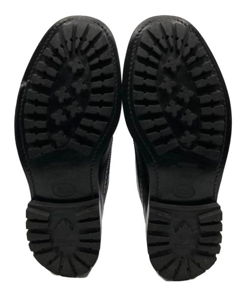 SANDERS（サンダース）SANDERS (サンダース) ウィングチップシューズ ブラック サイズ:7 1/2の古着・服飾アイテム