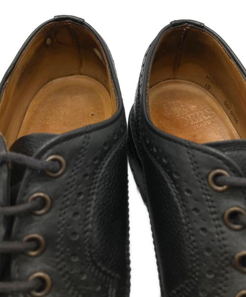SANDERS（サンダース）SANDERS (サンダース) ウィングチップシューズ ブラック サイズ:7 1/2の古着・服飾アイテム