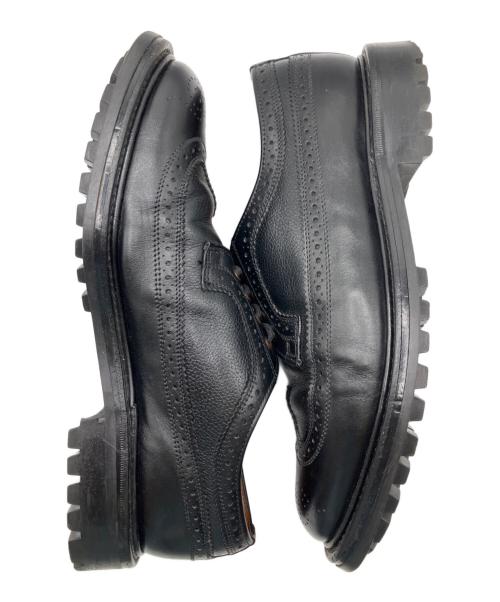 SANDERS（サンダース）SANDERS (サンダース) ウィングチップシューズ ブラック サイズ:7 1/2の古着・服飾アイテム