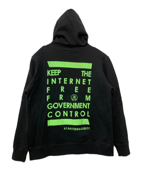 NEIGHBORHOOD（ネイバーフッド）NEIGHBORHOOD (ネイバーフッド) プルオーバーパーカー ブラック サイズ:Lの古着・服飾アイテム