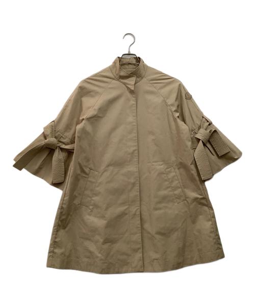 MONCLER（モンクレール）MONCLER (モンクレール) ミディアムコート ベージュの古着・服飾アイテム