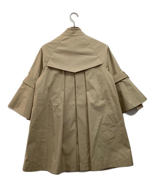 MONCLER（モンクレール）MONCLER (モンクレール) ミディアムコート ベージュの古着・服飾アイテム