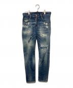 DSQUARED2ディースクエアード）の古着「デニムパンツ」｜ブルー