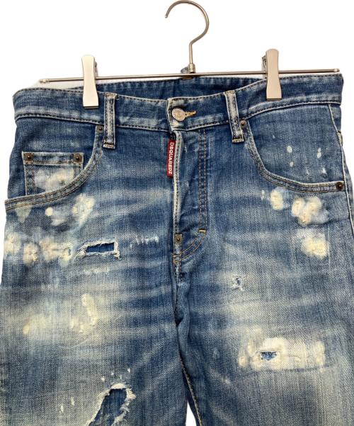 DSQUARED2（ディースクエアード）DSQUARED2 (ディースクエアード) デニムパンツ ブルー サイズ:44の古着・服飾アイテム