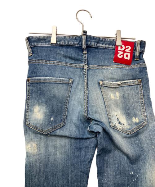 DSQUARED2（ディースクエアード）DSQUARED2 (ディースクエアード) デニムパンツ ブルー サイズ:44の古着・服飾アイテム