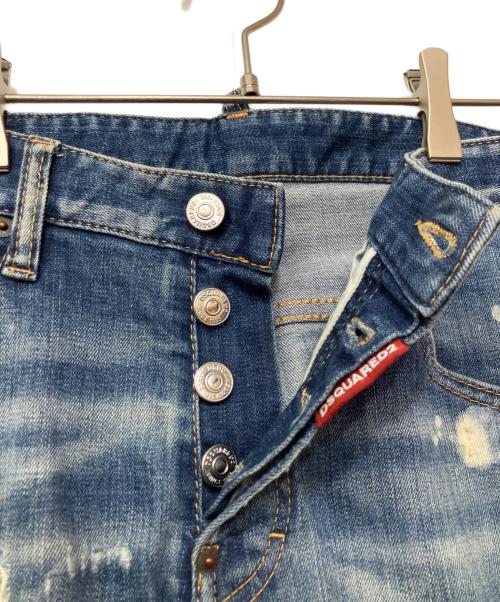 DSQUARED2（ディースクエアード）DSQUARED2 (ディースクエアード) デニムパンツ ブルー サイズ:44の古着・服飾アイテム