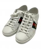 GUCCIグッチ）の古着「シェリービー　ローカットスニーカー」｜ホワイト