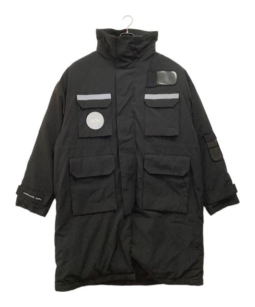 CANADA GOOSE（カナダグース）CANADA GOOSE (カナダグース) Juun.J (ジュン・ジー) RESOLUTE 3-IN-1 PARKA　ダウンジャケット ブラック サイズ:Lの古着・服飾アイテム