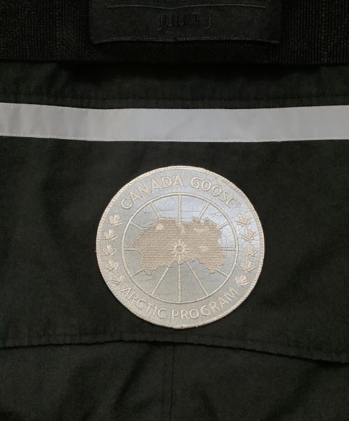 CANADA GOOSE（カナダグース）CANADA GOOSE (カナダグース) Juun.J (ジュン・ジー) RESOLUTE 3-IN-1 PARKA　ダウンジャケット ブラック サイズ:Lの古着・服飾アイテム