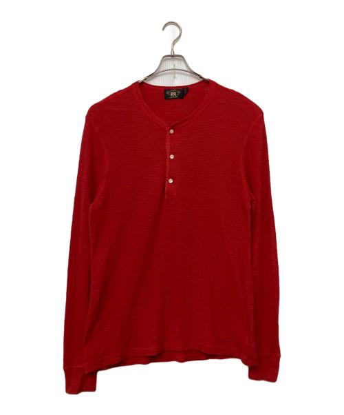 RRL（ダブルアールエル）RRL (ダブルアールエル) 長袖カットソー レッド サイズ:XLの古着・服飾アイテム