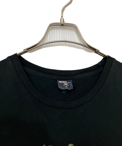 POLO BY RALPH LAUREN（ポロ バイ ラルフローレン）POLO by RALPH LAUREN (ポロ バイ ラルフローレン) プリントTシャツ ブラック サイズ:XLの古着・服飾アイテム