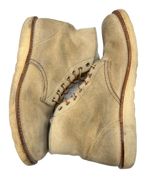 RED WING（レッドウィング）RED WING (レッドウィング) エンジニアブーツ ベージュ サイズ:28の古着・服飾アイテム