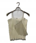 todo kotohayokozawaトゥードゥー コトハヨコザワ）の古着「ビスチェ」｜ホワイト