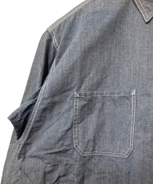 THE NORTHFACE PURPLELABEL（ザ・ノースフェイス パープルレーベル）THE NORTHFACE PURPLELABEL (ザ・ノースフェイス パープルレーベル) 長袖シャツ インディゴ サイズ:Lの古着・服飾アイテム