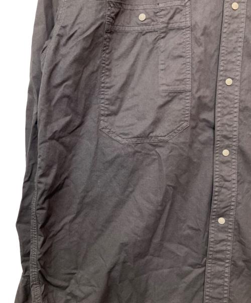 THE NORTHFACE PURPLELABEL（ザ・ノースフェイス パープルレーベル）THE NORTHFACE PURPLELABEL (ザ・ノースフェイス パープルレーベル) 長袖シャツ グレー サイズ:Lの古着・服飾アイテム