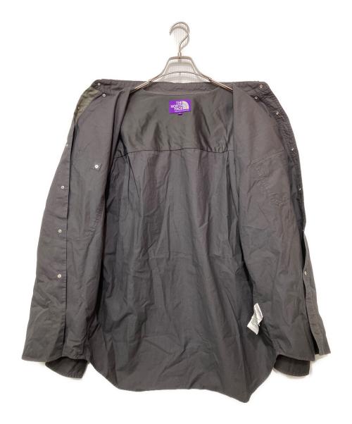 THE NORTHFACE PURPLELABEL（ザ・ノースフェイス パープルレーベル）THE NORTHFACE PURPLELABEL (ザ・ノースフェイス パープルレーベル) 長袖シャツ グレー サイズ:Lの古着・服飾アイテム