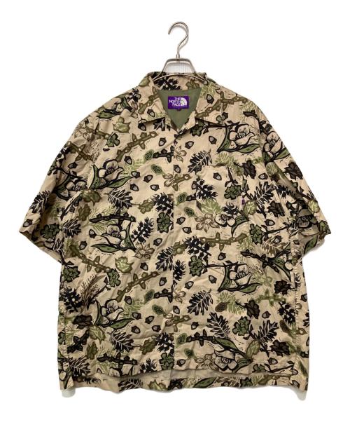 THE NORTHFACE PURPLELABEL（ザ・ノースフェイス パープルレーベル）THE NORTHFACE PURPLELABEL (ザ・ノースフェイス パープルレーベル) 半袖シャツ ベージュ サイズ:XLの古着・服飾アイテム