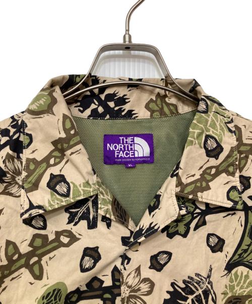 THE NORTHFACE PURPLELABEL（ザ・ノースフェイス パープルレーベル）THE NORTHFACE PURPLELABEL (ザ・ノースフェイス パープルレーベル) 半袖シャツ ベージュ サイズ:XLの古着・服飾アイテム