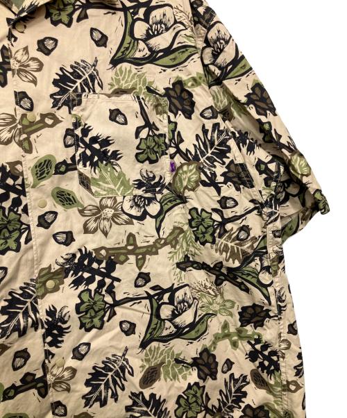 THE NORTHFACE PURPLELABEL（ザ・ノースフェイス パープルレーベル）THE NORTHFACE PURPLELABEL (ザ・ノースフェイス パープルレーベル) 半袖シャツ ベージュ サイズ:XLの古着・服飾アイテム