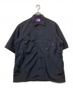 THE NORTHFACE PURPLELABELザ・ノースフェイス パープルレーベル）の古着「半袖シャツ」｜ブラック