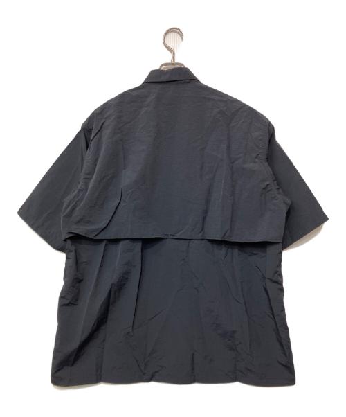 THE NORTHFACE PURPLELABEL（ザ・ノースフェイス パープルレーベル）THE NORTHFACE PURPLELABEL (ザ・ノースフェイス パープルレーベル) 半袖シャツ ブラック サイズ:Mの古着・服飾アイテム