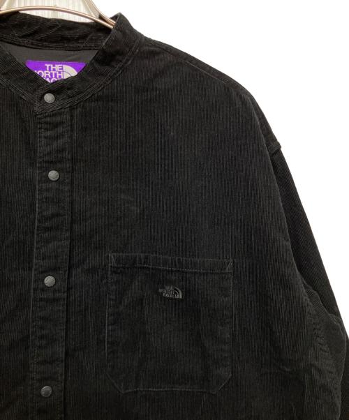 THE NORTHFACE PURPLELABEL（ザ・ノースフェイス パープルレーベル）THE NORTHFACE PURPLELABEL (ザ・ノースフェイス パープルレーベル) 長袖シャツ ブラック サイズ:Lの古着・服飾アイテム