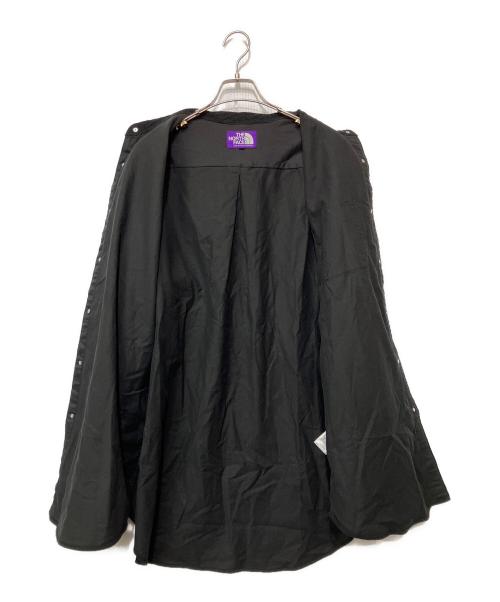 THE NORTHFACE PURPLELABEL（ザ・ノースフェイス パープルレーベル）THE NORTHFACE PURPLELABEL (ザ・ノースフェイス パープルレーベル) 長袖シャツ ブラック サイズ:Lの古着・服飾アイテム