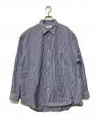 Graphpaperグラフペーパー）の古着「長袖シャツ」｜ブルー