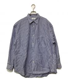 Graphpaper（グラフペーパー）の古着「長袖シャツ」｜ブルー