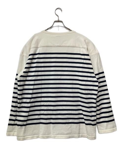 nanamica（ナナミカ）nanamica (ナナミカ) ニット ベージュ サイズ:Lの古着・服飾アイテム