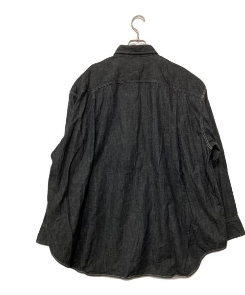 beautiful people（ビューティフルピープル）beautiful people (ビューティフルピープル) デニムシャツ ブラック サイズ:40の古着・服飾アイテム