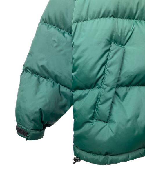 FIRST DOWN（ファーストダウン）FIRST DOWN (ファーストダウン) ダウンジャケット グリーン×ブラック サイズ:Mの古着・服飾アイテム