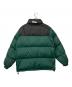 FIRST DOWN (ファーストダウン) ダウンジャケット グリーン×ブラック サイズ:M：8000円