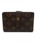 LOUIS VUITTONルイ ヴィトン）の古着「モノグラム　ポルトモネ・ビエ・ヴィエノワ　2つ折り財布」｜ブラウン